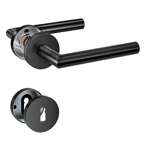 HENYIN SO2-103K-B – schwarzer Edelstahl-Türgriff